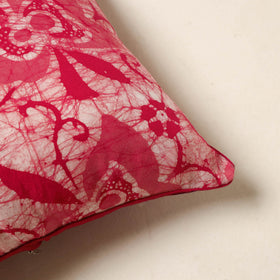 Pink - hand batik cotton cushion cover 114 - handcrafted