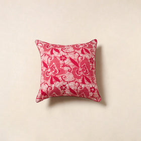 Pink - hand batik cotton cushion cover 114 - handcrafted