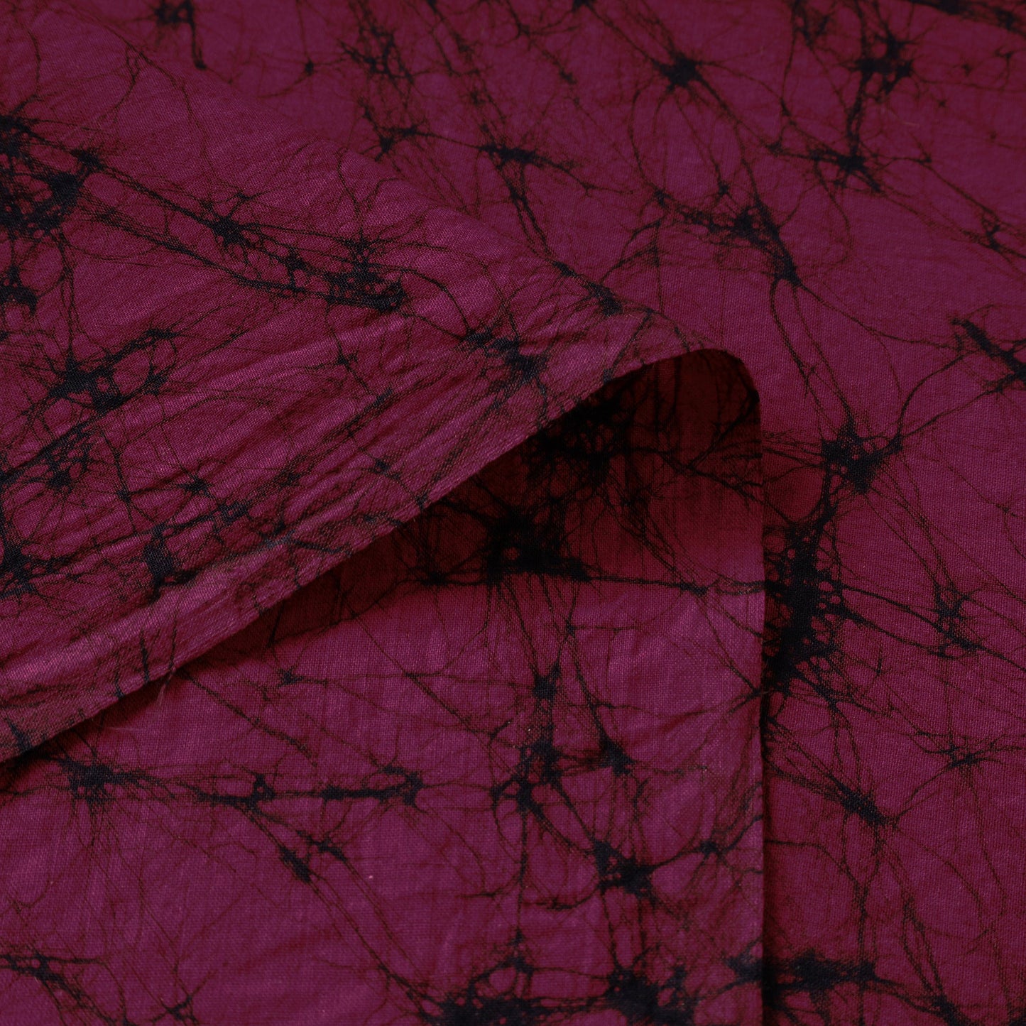 Pink - Hand Batik Print Cotton Fabric 01