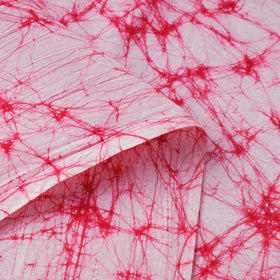 Pink - Hand Batik Print Cotton Fabric 03