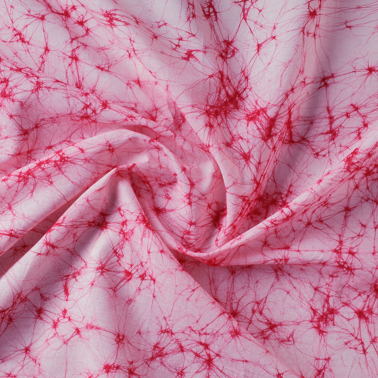 Pink - Hand Batik Print Cotton Fabric 03