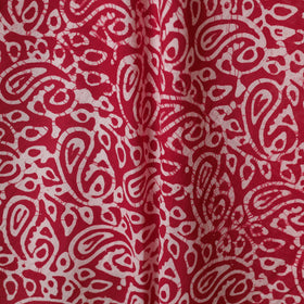 Pink - hand batik cotton fabric 14 - handcrafted