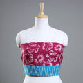 Buy Hand Batik Printed Cotton Blouse Piece 