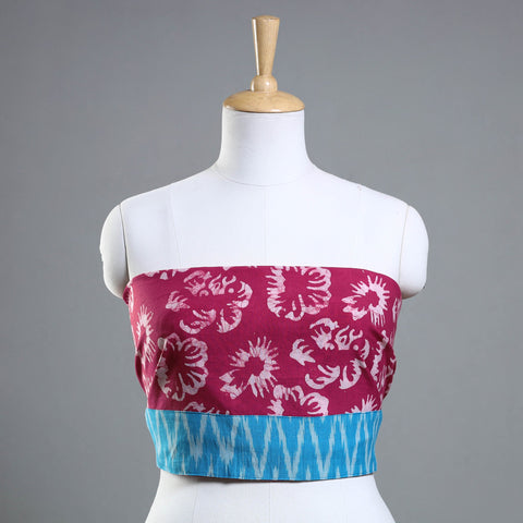 Buy Hand Batik Printed Cotton Blouse Piece 