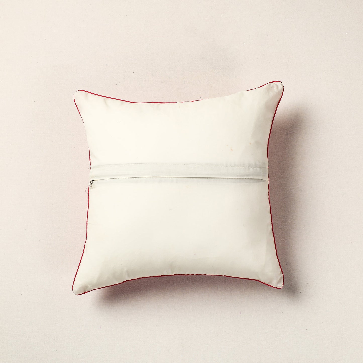 Pink Hand Batik Printed Cotton Cushion Cover