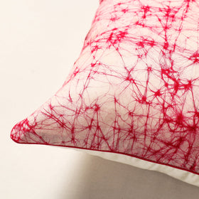 Pink Hand Batik Printed Cotton Cushion Cover