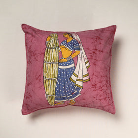  Hand Batik Printed Cotton Cushion Cover 