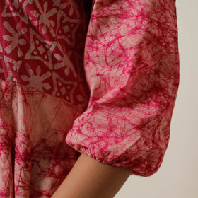 Buy Hand Batik Printed Cotton Flared Dress 02 Online l iTokri.com