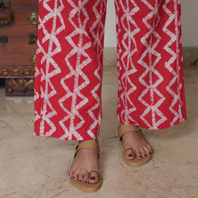Batik Kurta with Palazzo & Dupatta Set