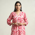 Hand Batik Printed kurta