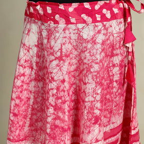 Buy Hand Batik Print Running Stitch Cotton Long Skirt