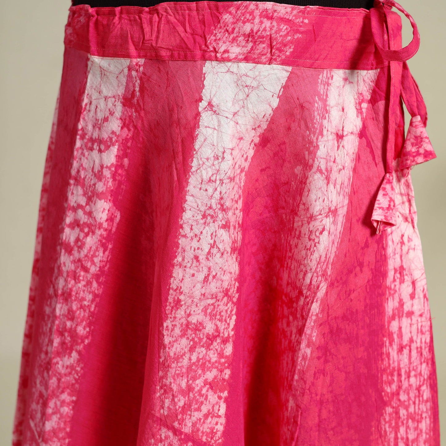 Buy Hand Batik Print Running Stitch Cotton Long Skirt