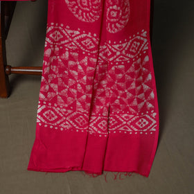 Hand batik cotton 3pc unstitched dress material 49