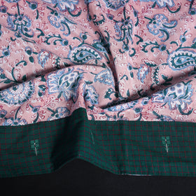 Hand block print cotton sanganeri blouse piece 83