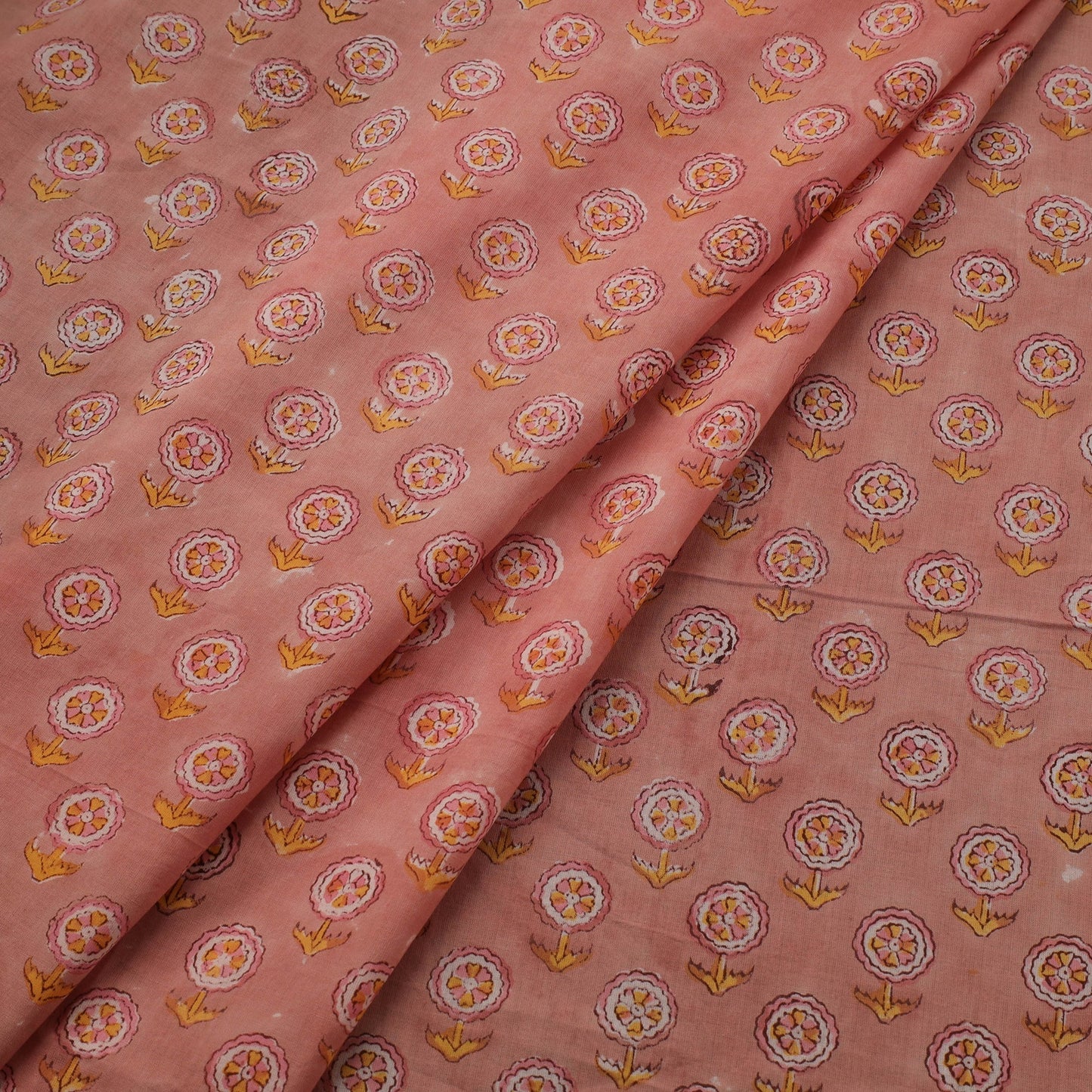 Hand cotton sanganeri fabric 11 - handcrafted