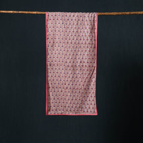 Hand block print cotton sanganeri stole 16 - handcrafted