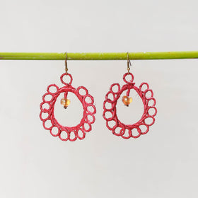 sikki grass earrings