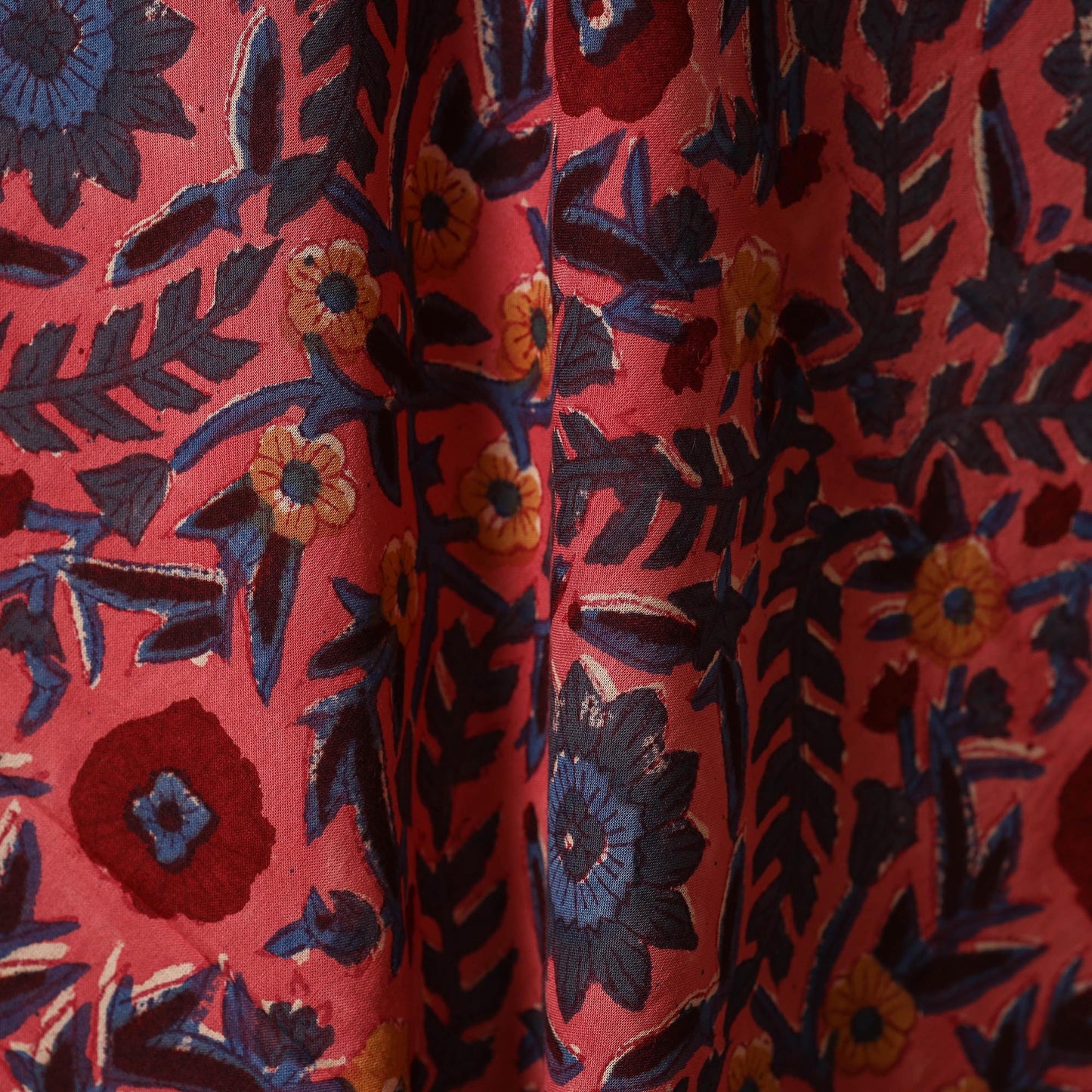 Hand cotton sanganeri fabric 23 - handcrafted