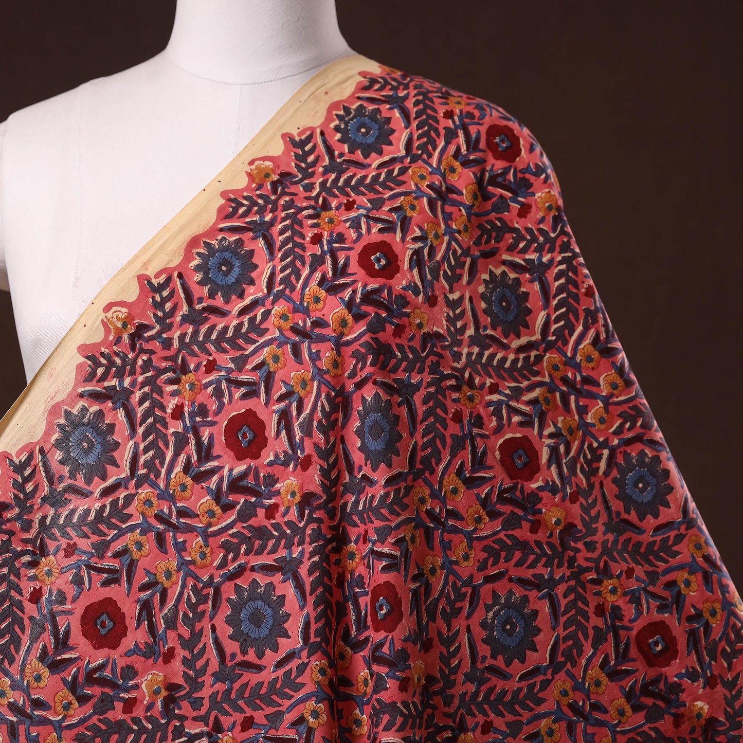 Hand cotton sanganeri fabric 23 - handcrafted