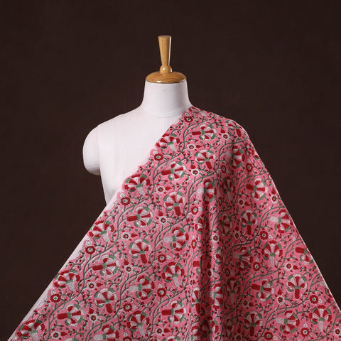 Hand cotton sanganeri fabric 44 - handcrafted