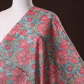 Hand cotton sanganeri fabric 50 - handcrafted