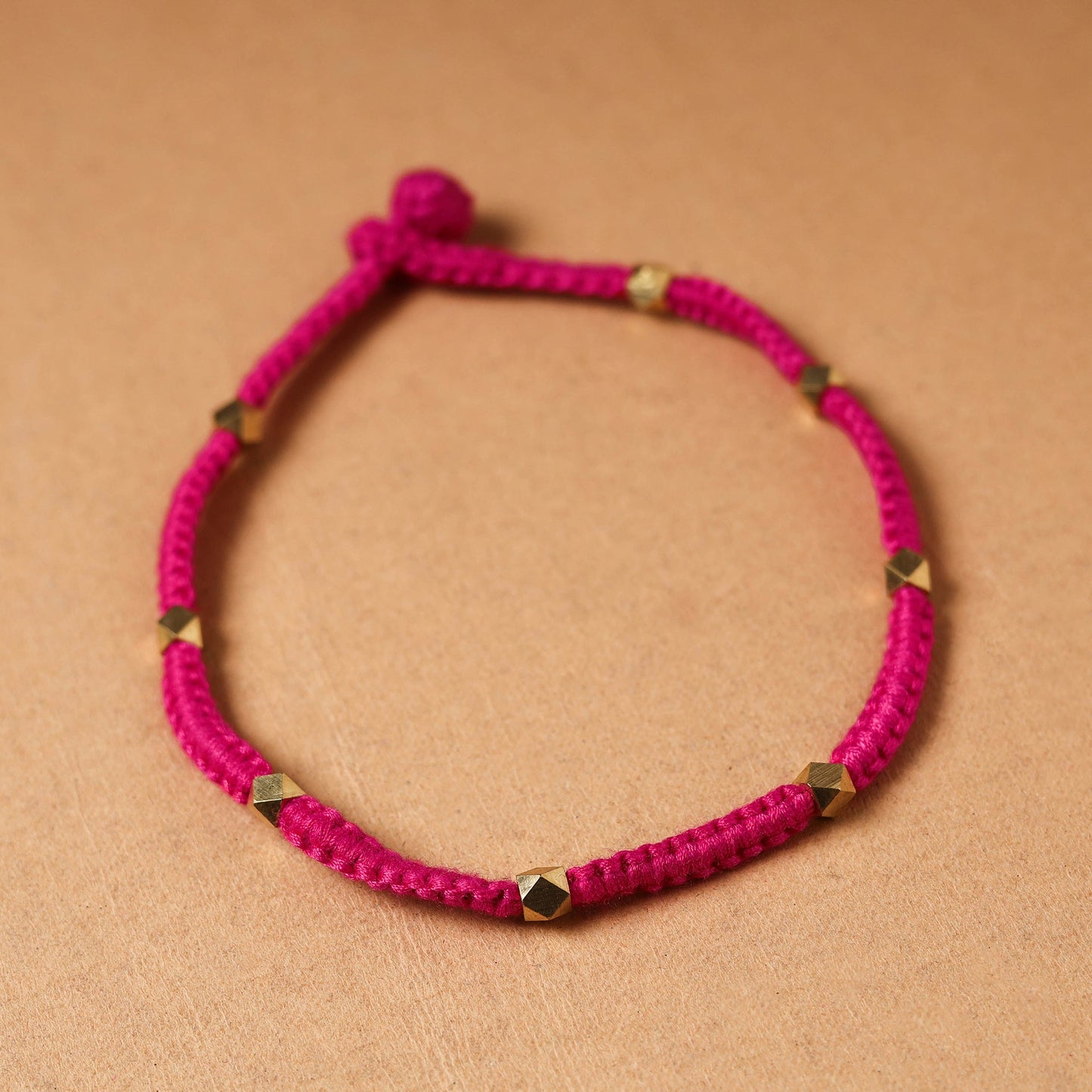  Handcrafted Beads & Thread Work Patwa Anklet