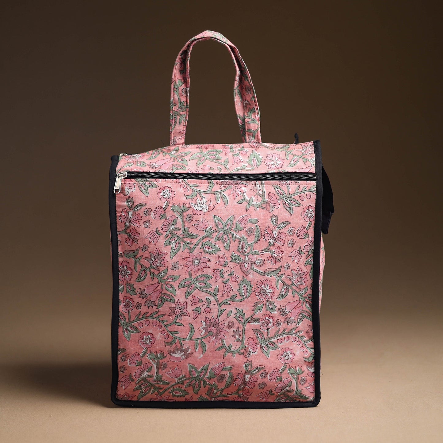 Pink Handcrafted Cotton Shopping Bag 13
