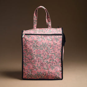 Pink Handcrafted Cotton Shopping Bag 13