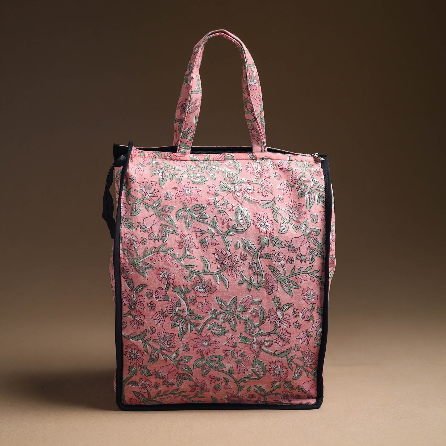 Pink Handcrafted Cotton Shopping Bag 13