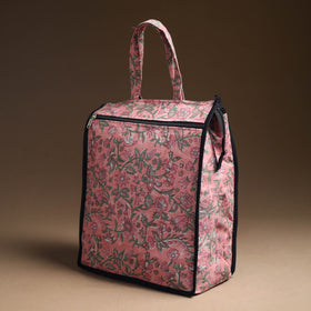 Pink Handcrafted Cotton Shopping Bag 13