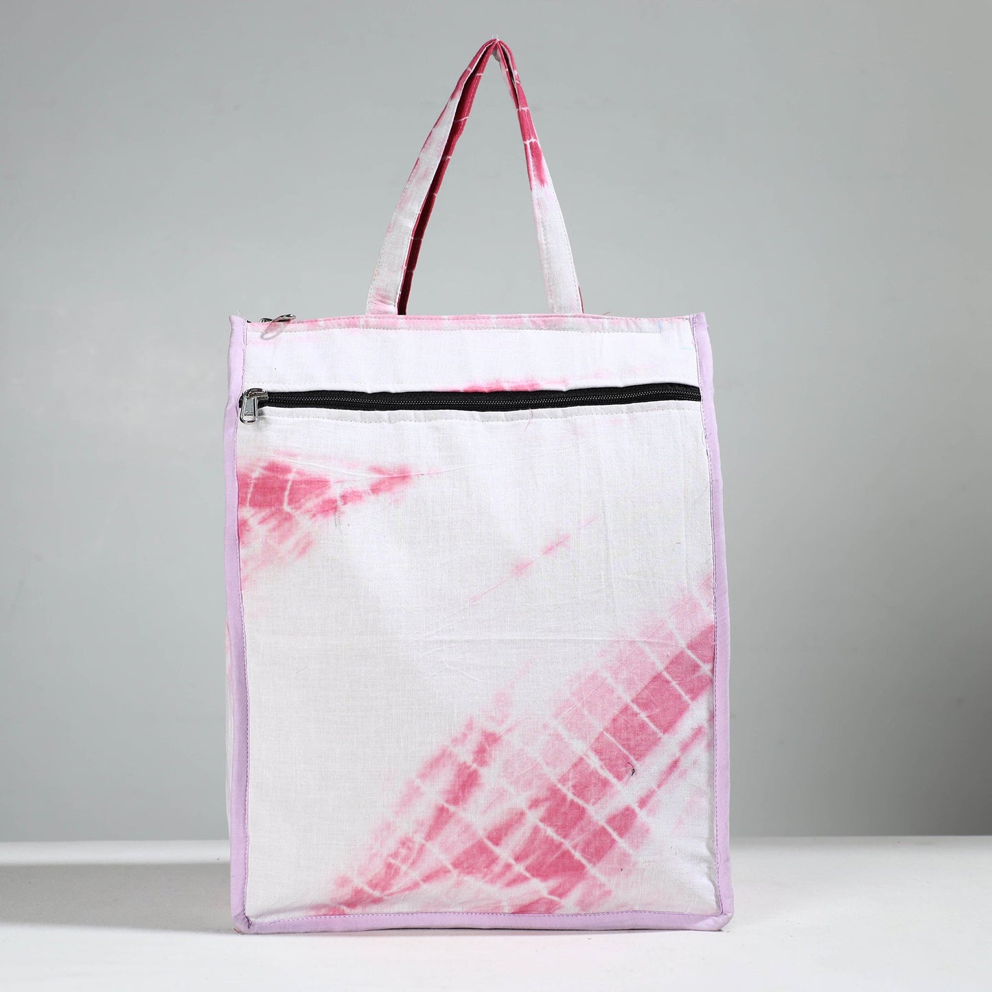 Pink Handcrafted Cotton Shopping Bag 22