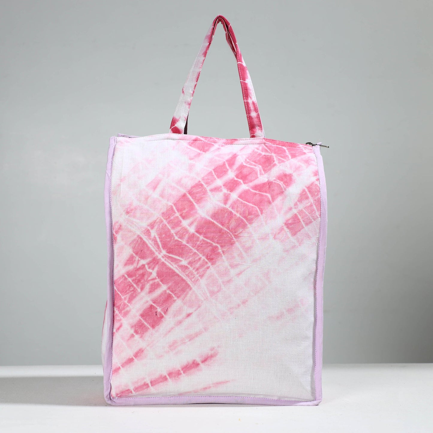 Pink Handcrafted Cotton Shopping Bag 22