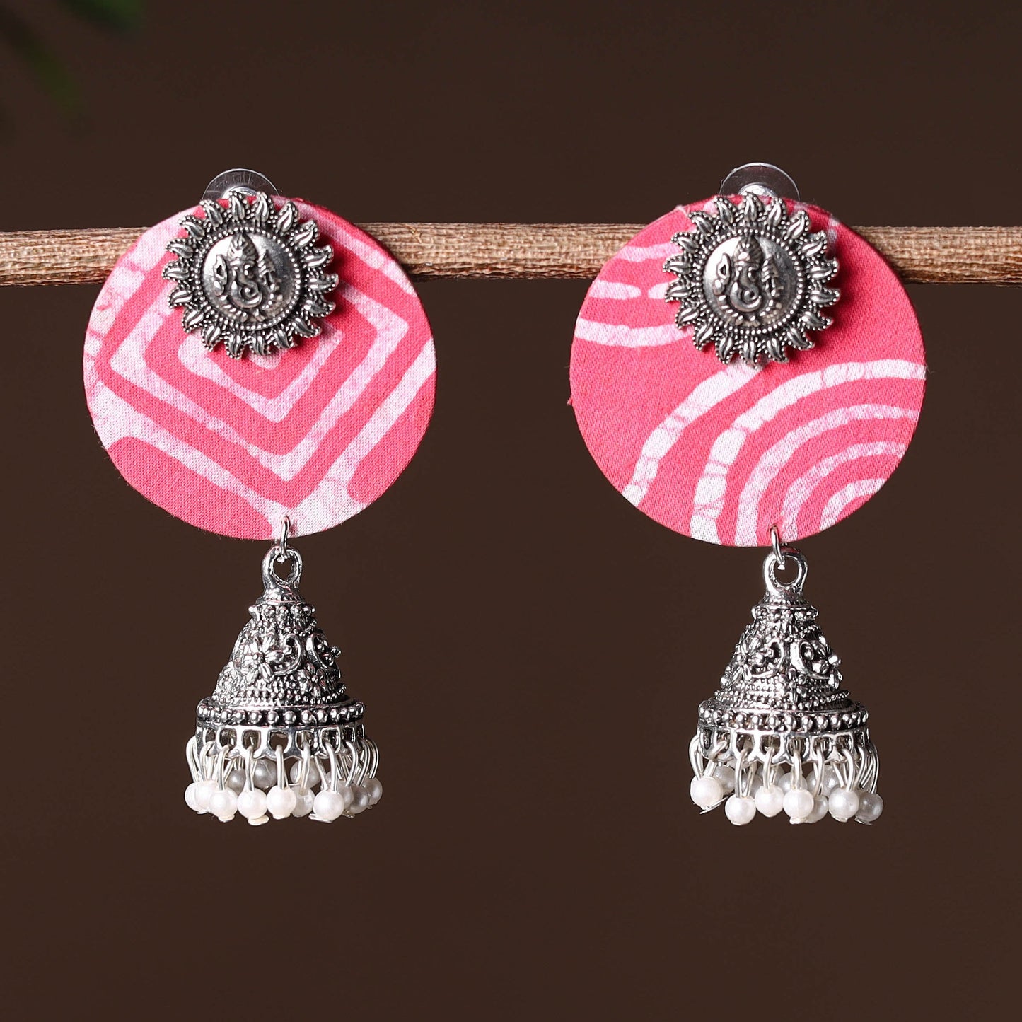 Buy Handcrafted Fabart GS Jhumki Earrings