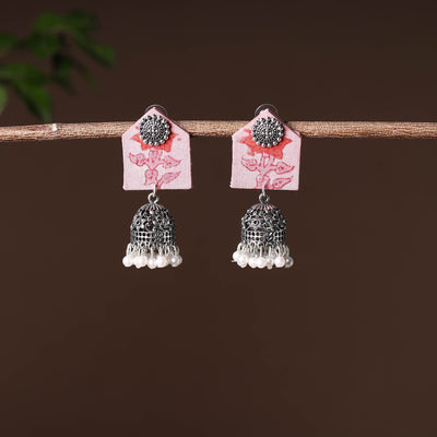  Handcrafted Fabart GS Jhumki Earrings