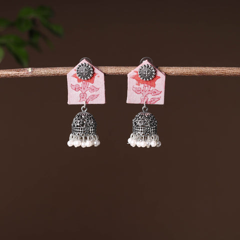  Handcrafted Fabart GS Jhumki Earrings