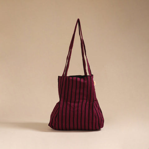 Handcrafted fabric jhola bag 118