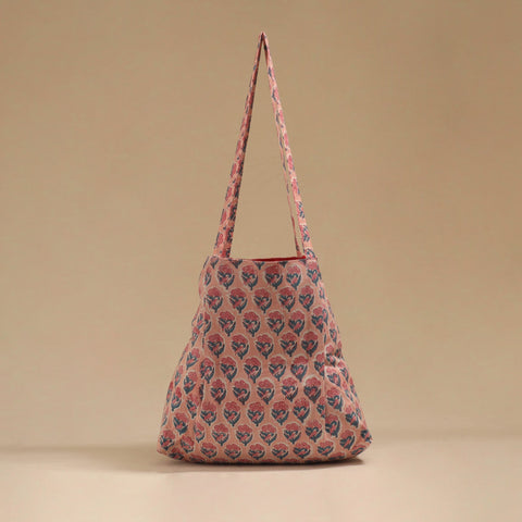 Handcrafted fabric jhola bag 17