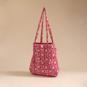 Handcrafted fabric jhola bag 34