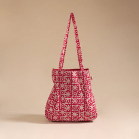 Handcrafted fabric jhola bag 34