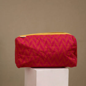 Handcrafted fabric toiletry bags (set of 3) 08