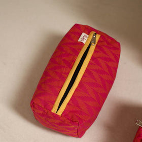 Handcrafted fabric toiletry bags (set of 3) 08