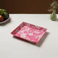 Pink - handcrafted fabric valet tray (11 x 9 in) 16