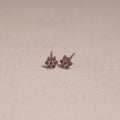 Handcrafted paka meenakari stud earrings 09