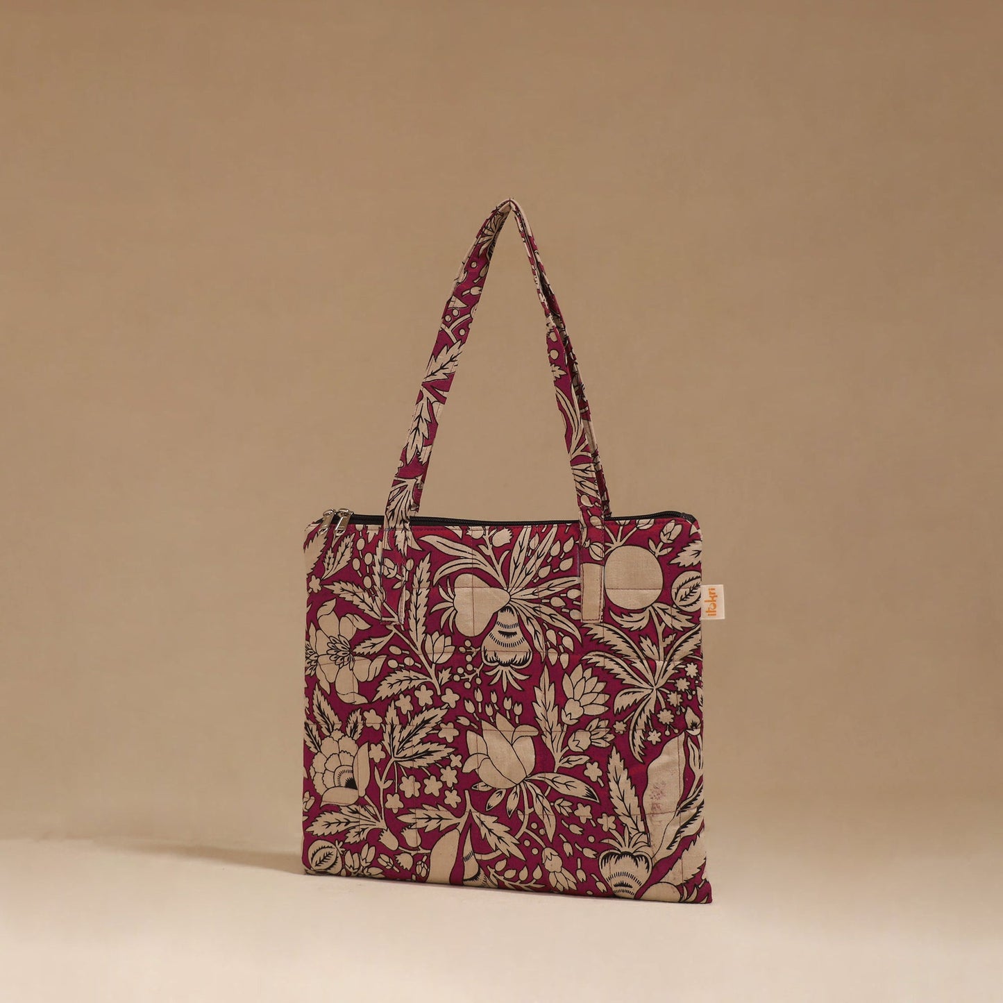 Handcrafted quilted handbag 14
