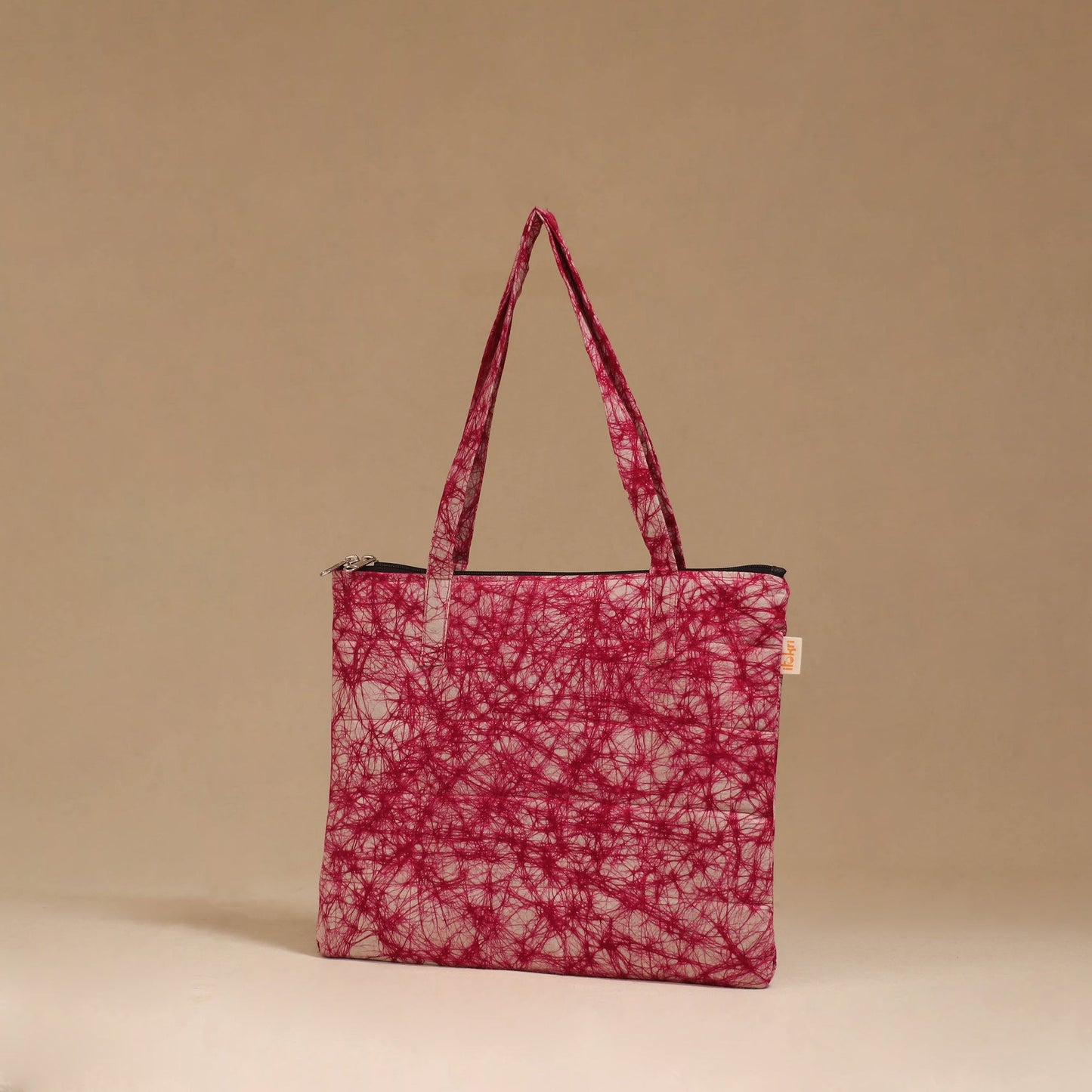 Handcrafted quilted handbag 31