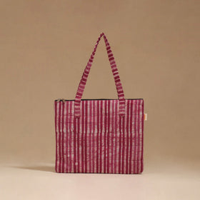 Handcrafted quilted handbag 35