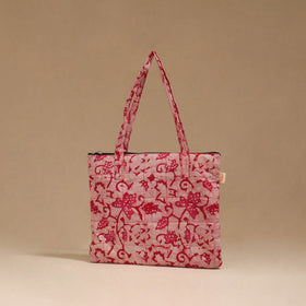 Handcrafted quilted handbag 46