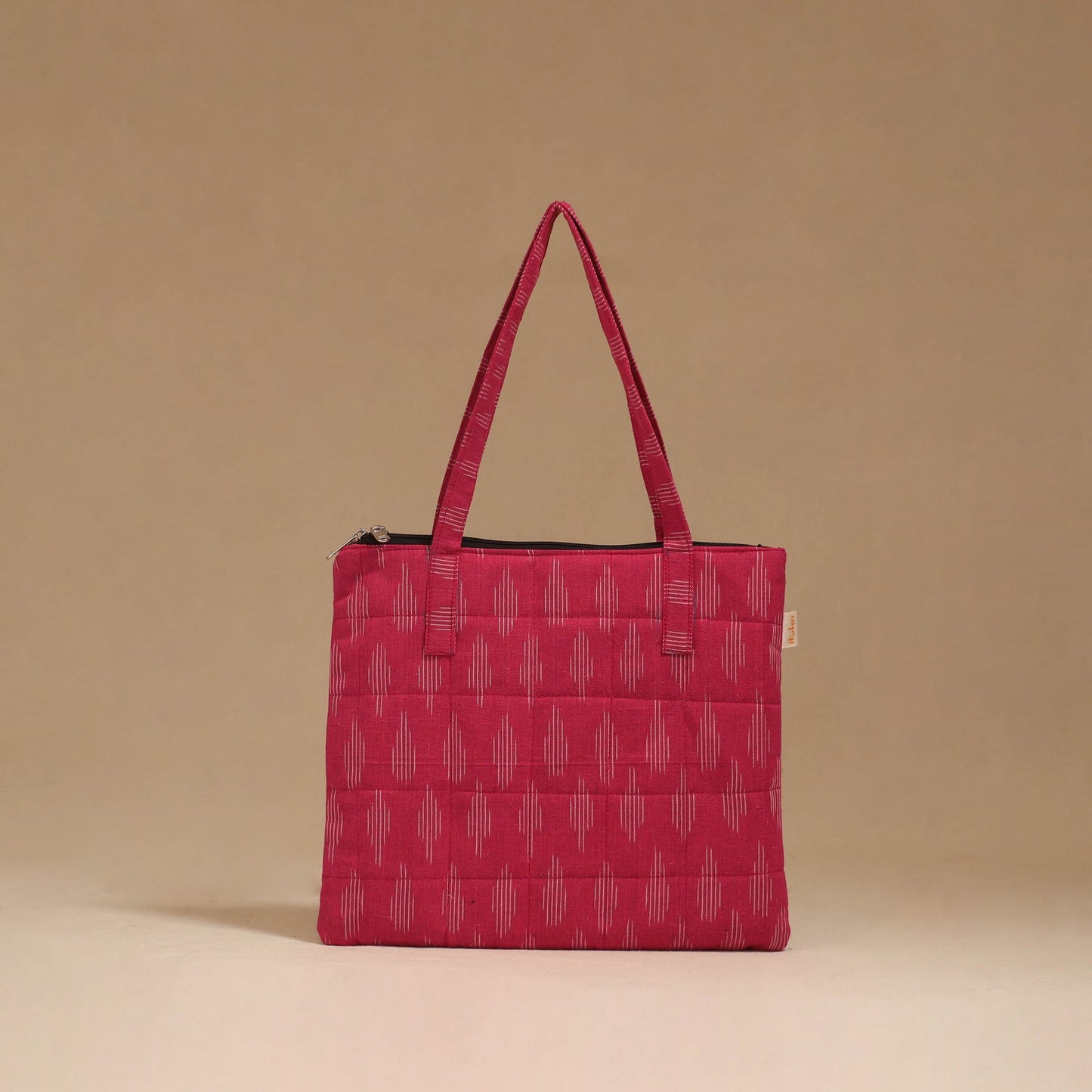 Handcrafted quilted handbag 57