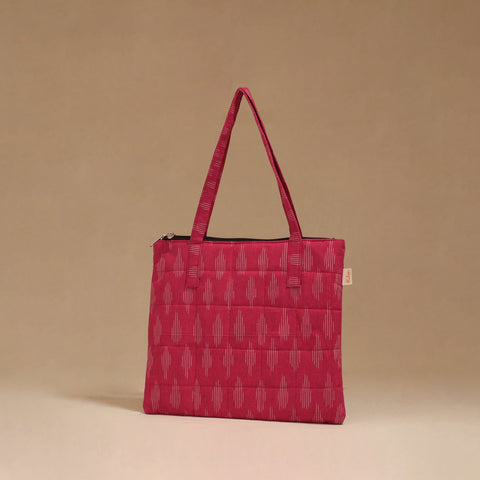 Handcrafted quilted handbag 57