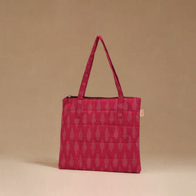 Handcrafted quilted handbag 57